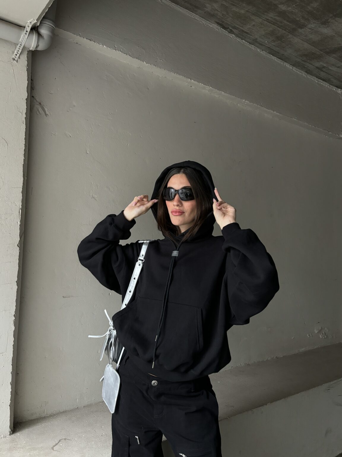 Buzo Archive Basic Negro - Imagen 2