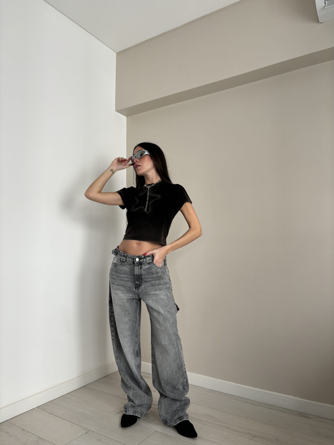 Jean Carpenter Gris - Imagen 2