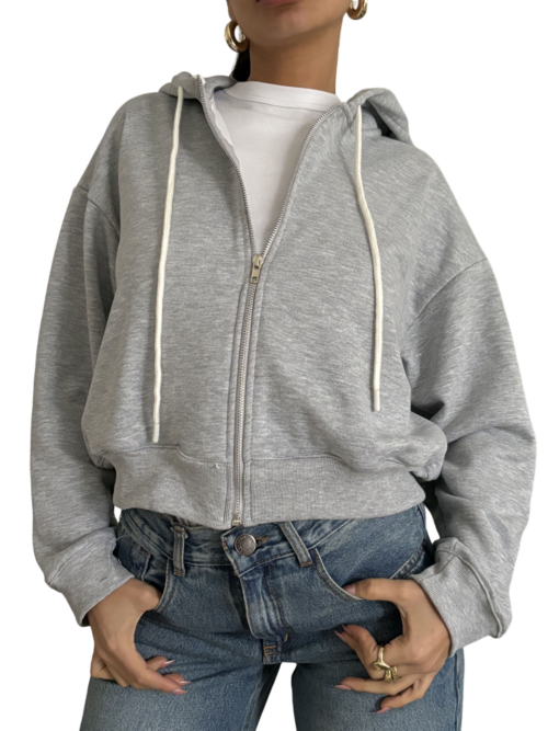 Campera Sporty Gris