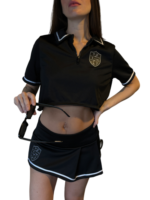 Falda French Negra