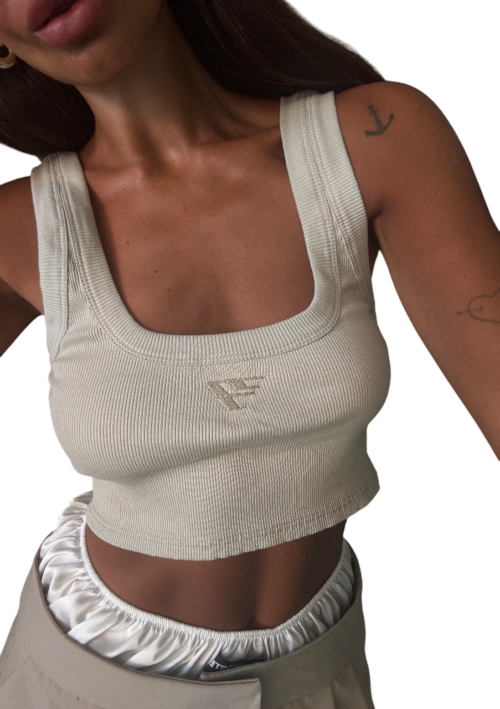 Musculosa Tiny Beige