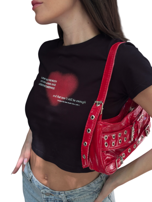 Mini Bag Cross Roja