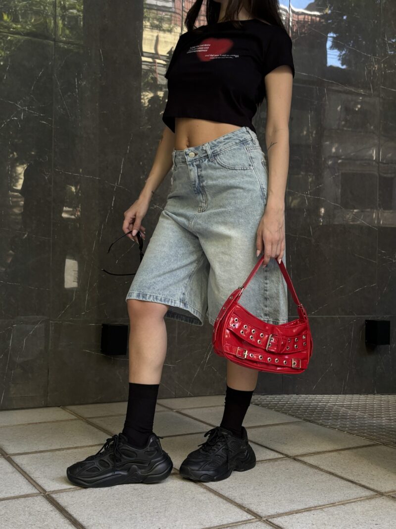 Mini Bag Cross Roja - Imagen 3