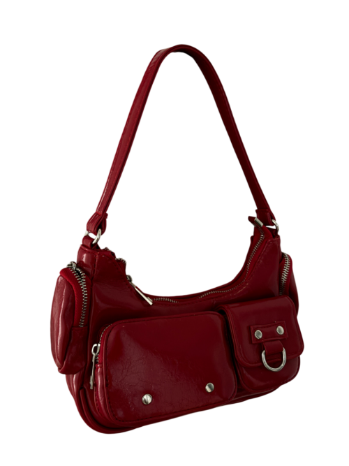 Mini Bag Cargo Importada Roja