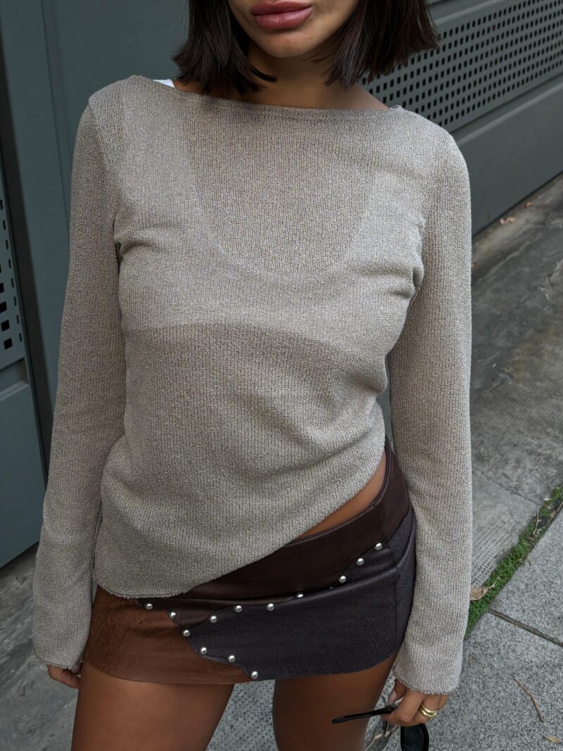 Falda Boho Chocolate - Imagen 3